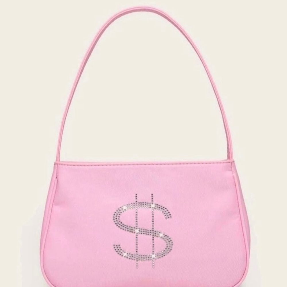 Pink Money Bag
